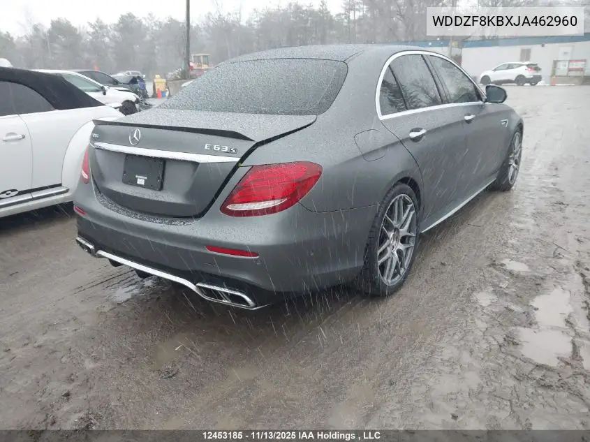 WDDZF8KBXJA462960 2018 Mercedes-Benz E 63 Amg-S