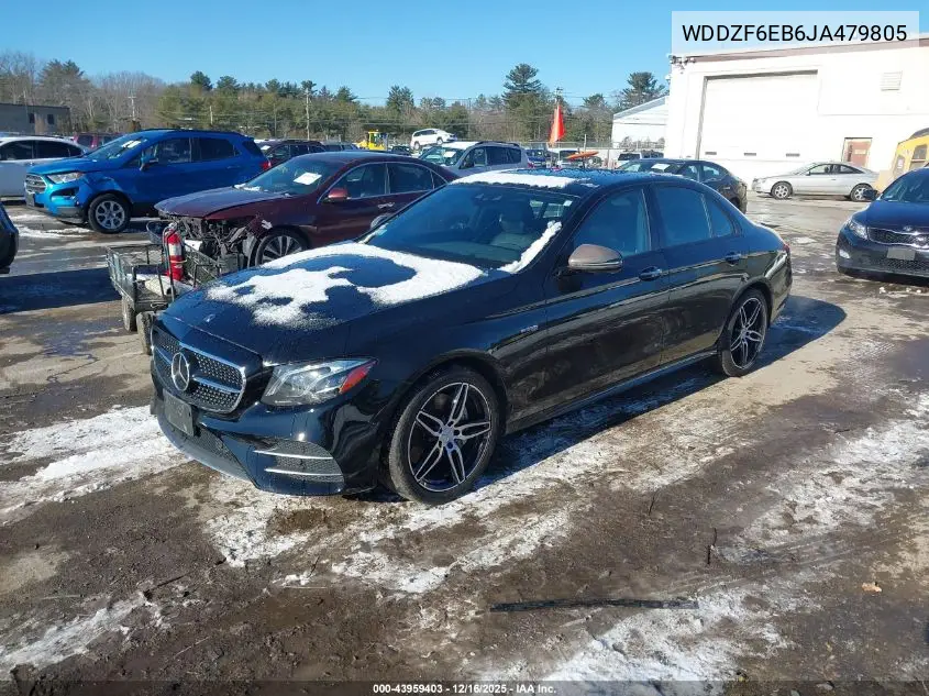 WDDZF6EB6JA479805 2018 Mercedes-Benz Amg E 43 4Matic
