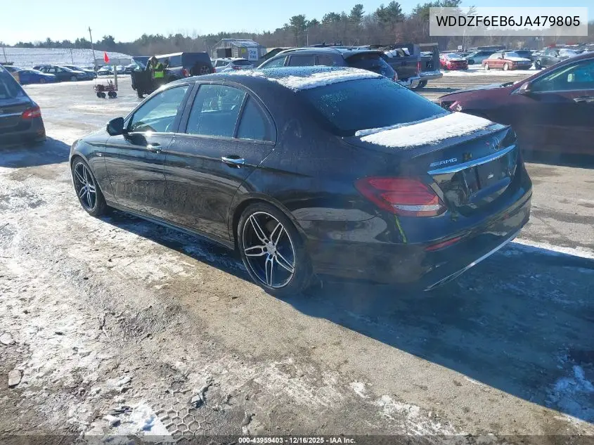 WDDZF6EB6JA479805 2018 Mercedes-Benz Amg E 43 4Matic