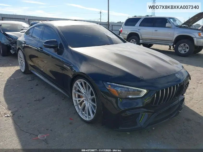 WDD7X8KBXKA007340 2019 Mercedes-Benz Amg Gt 63 4-Door Coupe S