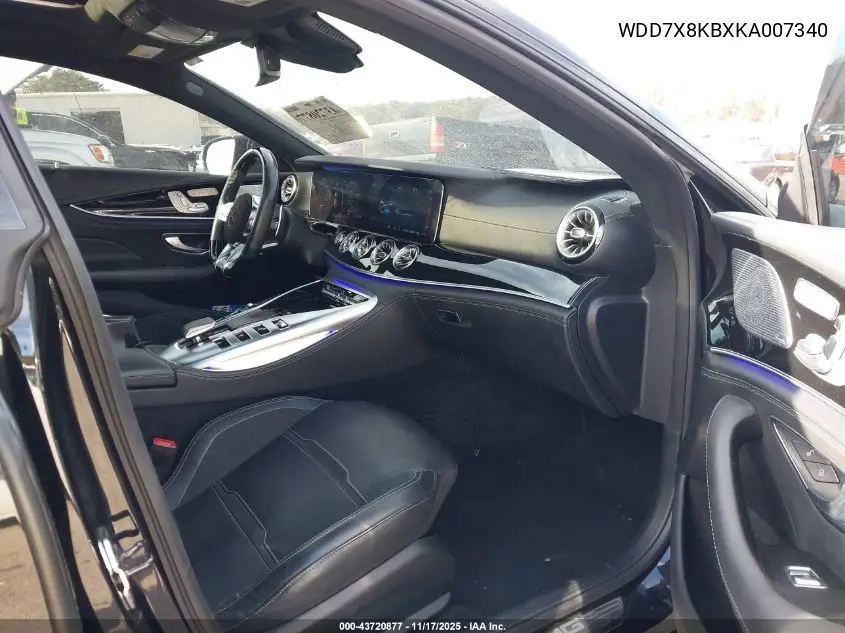 WDD7X8KBXKA007340 2019 Mercedes-Benz Amg Gt 63 4-Door Coupe S