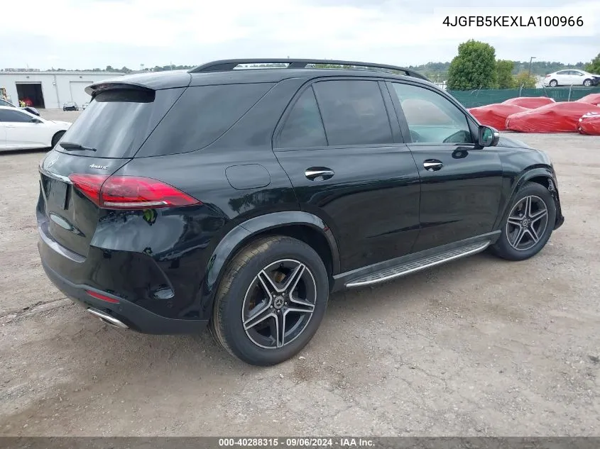 2020 Mercedes-Benz Gle 450 4Matic VIN: 4JGFB5KEXLA100966 Lot: 40288315