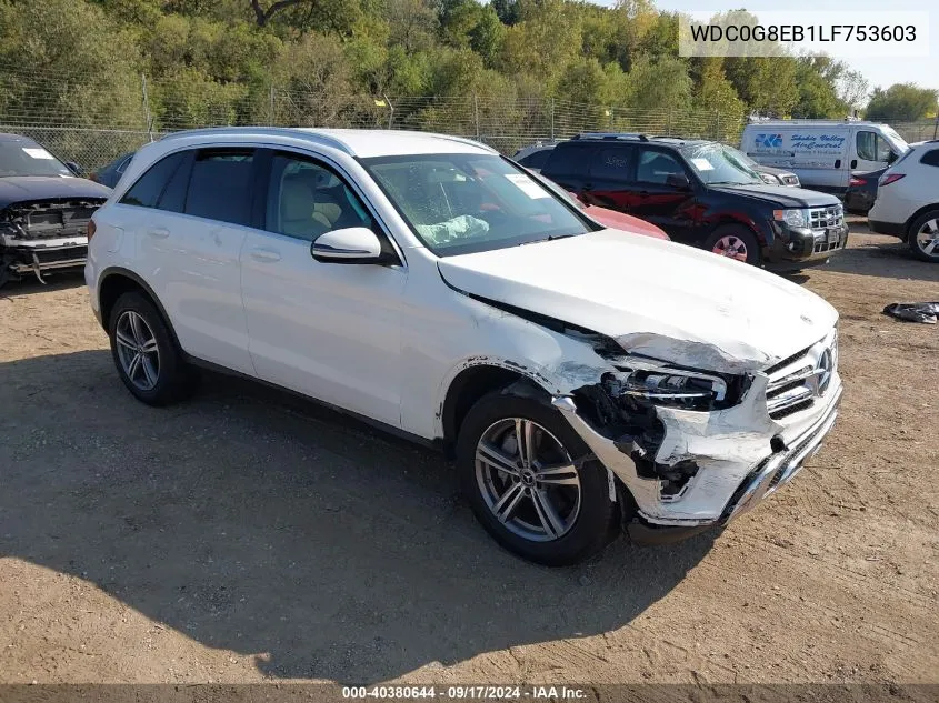 WDC0G8EB1LF753603 2020 Mercedes-Benz Glc 300 4Matic