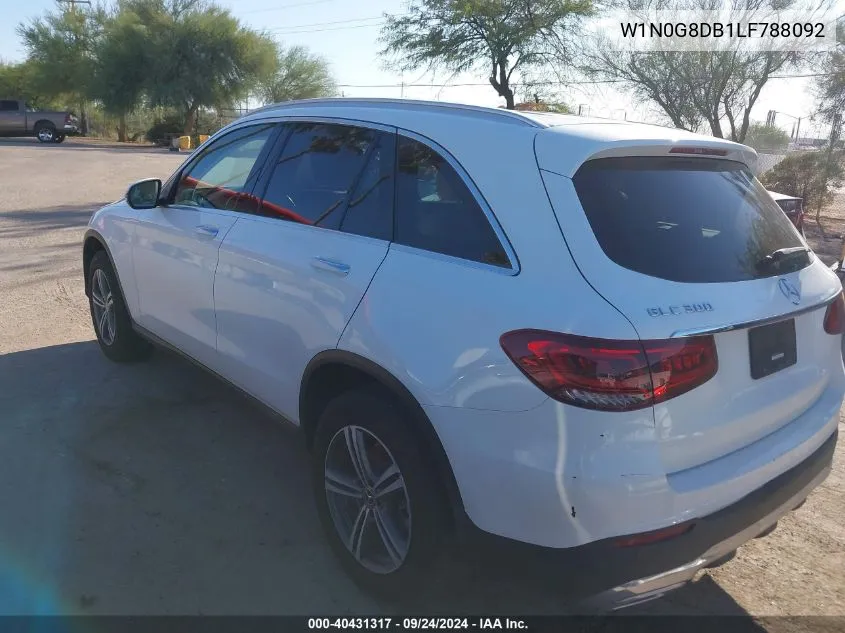 W1N0G8DB1LF788092 2020 Mercedes-Benz Glc 300