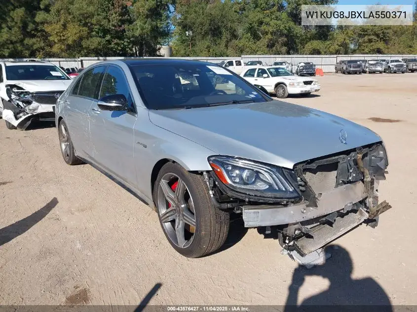 W1KUG8JBXLA550371 2020 Mercedes-Benz Amg S 63 4Matic