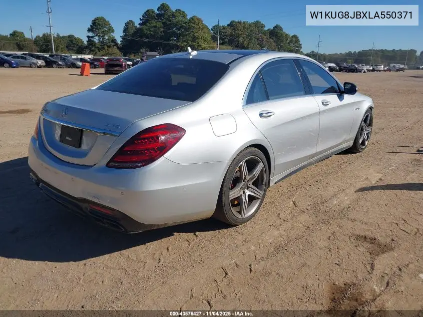 W1KUG8JBXLA550371 2020 Mercedes-Benz Amg S 63 4Matic