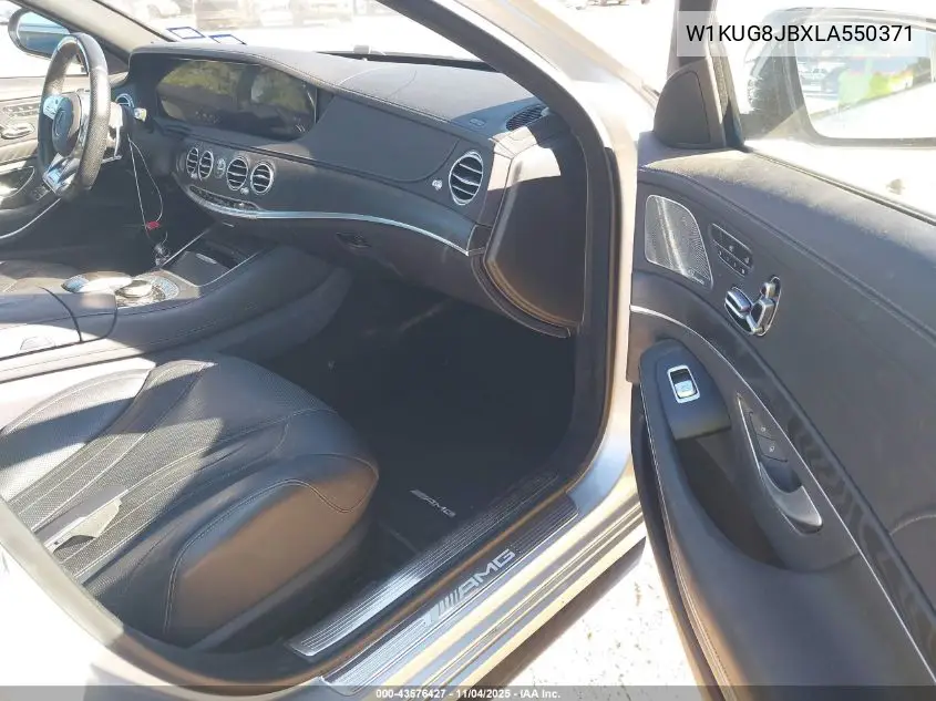 W1KUG8JBXLA550371 2020 Mercedes-Benz Amg S 63 4Matic