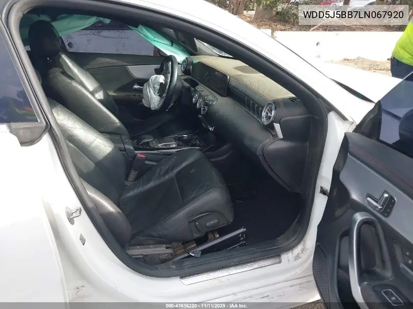 WDD5J5BB7LN067920 2020 Mercedes-Benz Amg Cla 35 4Matic