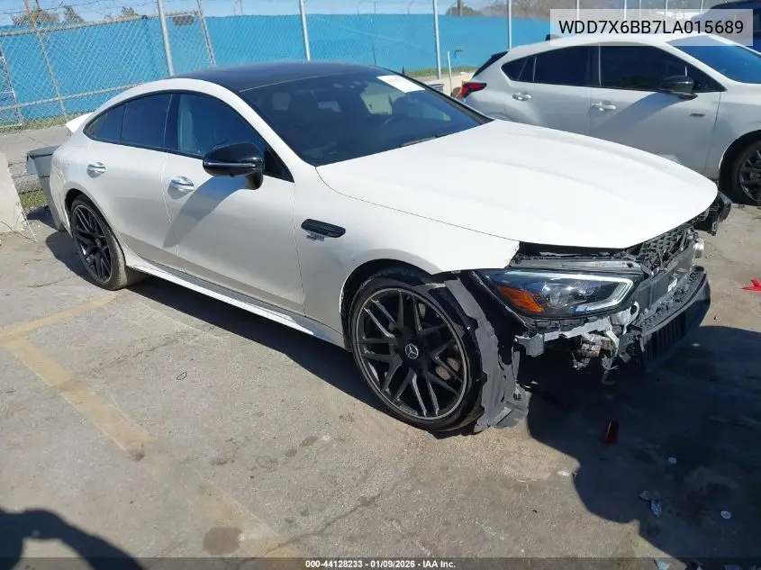 WDD7X6BB7LA015689 2020 Mercedes-Benz Amg Gt 53 4-Door Coupe