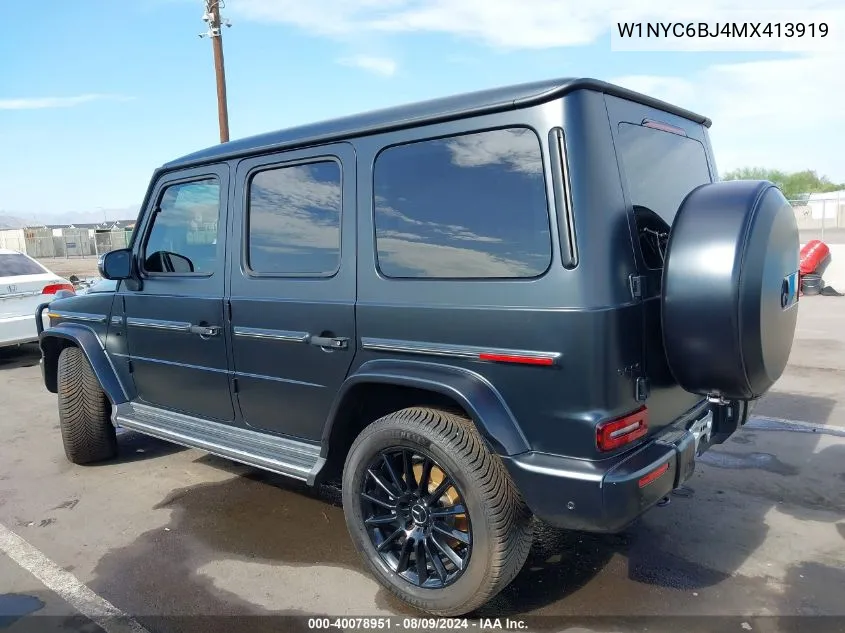 W1NYC6BJ4MX413919 2021 Mercedes-Benz G 550 Suv