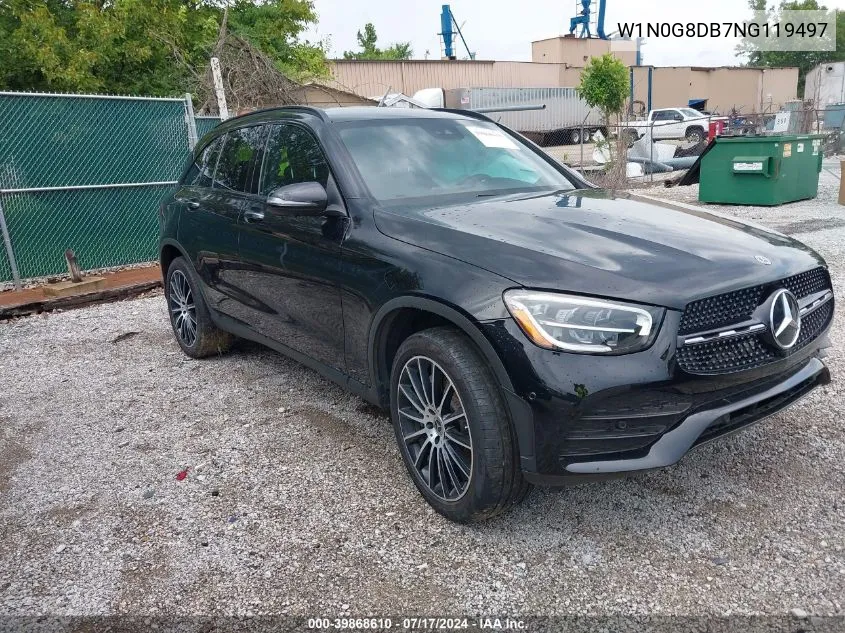 W1N0G8DB7NG119497 2022 Mercedes-Benz Glc 300 Suv