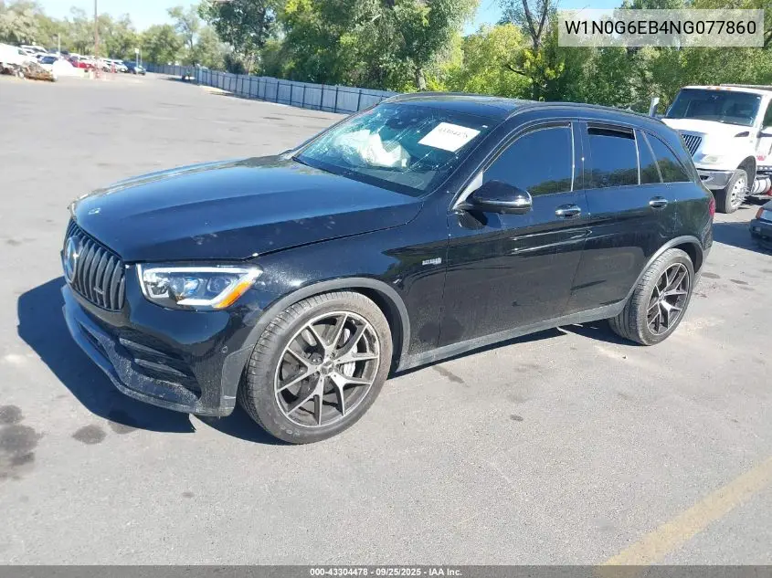 W1N0G6EB4NG077860 2022 Mercedes-Benz Amg Glc 43 4Matic