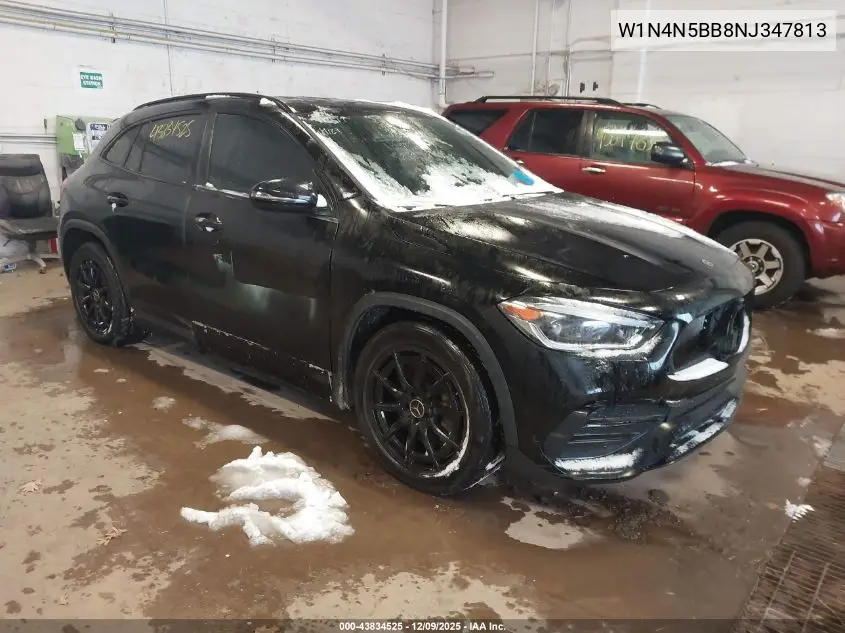 W1N4N5BB8NJ347813 2022 Mercedes-Benz Amg Gla 35 4Matic