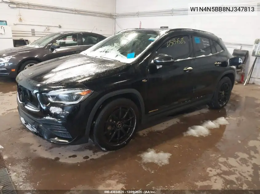 W1N4N5BB8NJ347813 2022 Mercedes-Benz Amg Gla 35 4Matic
