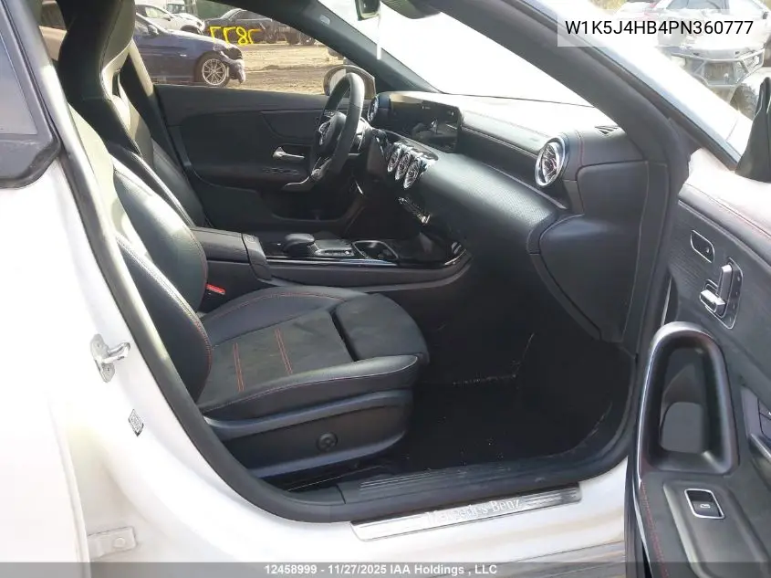 W1K5J4HB4PN360777 2023 Mercedes-Benz Cla 250 Coupe 4Matic