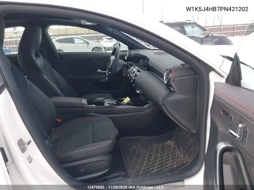 W1K5J4HB7PN421202 2023 Mercedes-Benz Cla 250 Coupe 4Matic