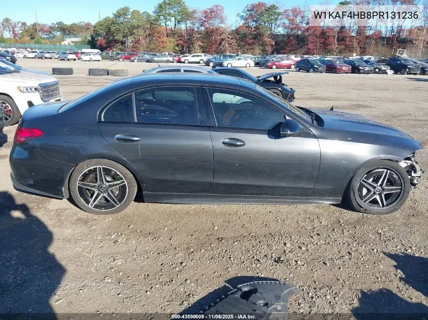 W1KAF4HB8PR131236 2023 Mercedes-Benz C 300 4Matic