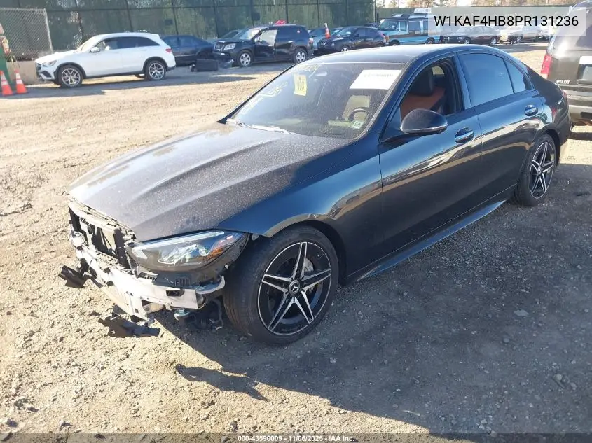 W1KAF4HB8PR131236 2023 Mercedes-Benz C 300 4Matic