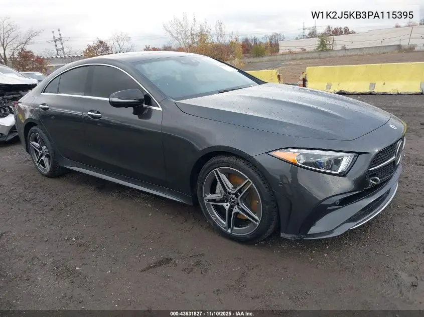 W1K2J5KB3PA115395 2023 Mercedes-Benz Cls 450 Coupe