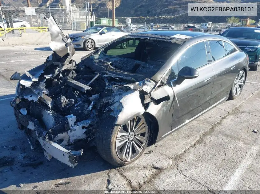 W1KCG2EB6PA038101 2023 Mercedes-Benz Eqs 450 4Matic