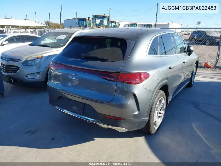 4JGGM1CB3PA022483 2023 Mercedes-Benz Eqe 350 Suv 4Matic