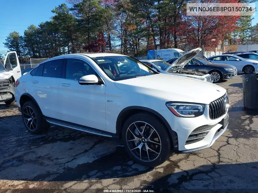 W1N0J6EB8PG150734 2023 Mercedes-Benz Amg Glc 43 4Matic Coupe