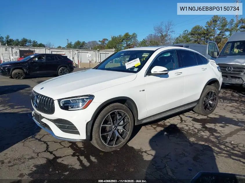 W1N0J6EB8PG150734 2023 Mercedes-Benz Amg Glc 43 4Matic Coupe