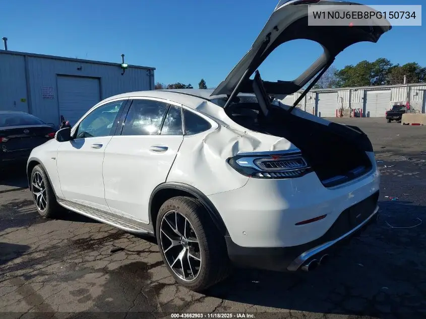 W1N0J6EB8PG150734 2023 Mercedes-Benz Amg Glc 43 4Matic Coupe