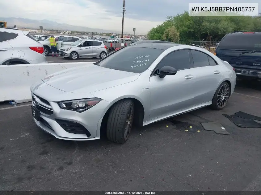W1K5J5BB7PN405757 2023 Mercedes-Benz Amg Cla 35 4Matic