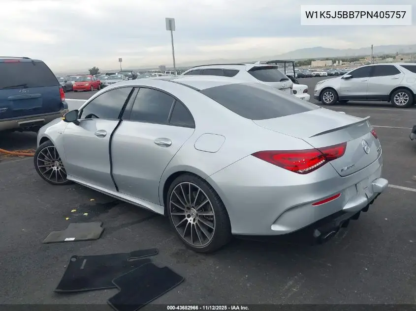 W1K5J5BB7PN405757 2023 Mercedes-Benz Amg Cla 35 4Matic