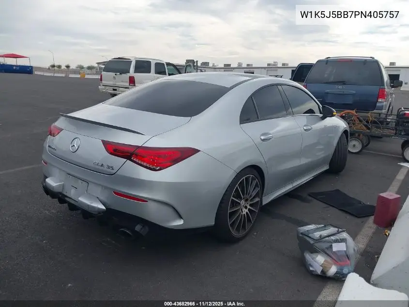 W1K5J5BB7PN405757 2023 Mercedes-Benz Amg Cla 35 4Matic