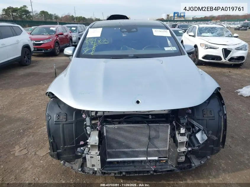 4JGDM2EB4PA019761 2023 Mercedes-Benz Eqs 450 Suv 4Matic