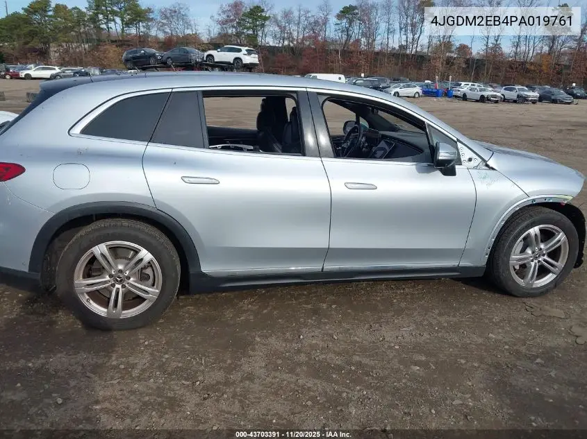 4JGDM2EB4PA019761 2023 Mercedes-Benz Eqs 450 Suv 4Matic