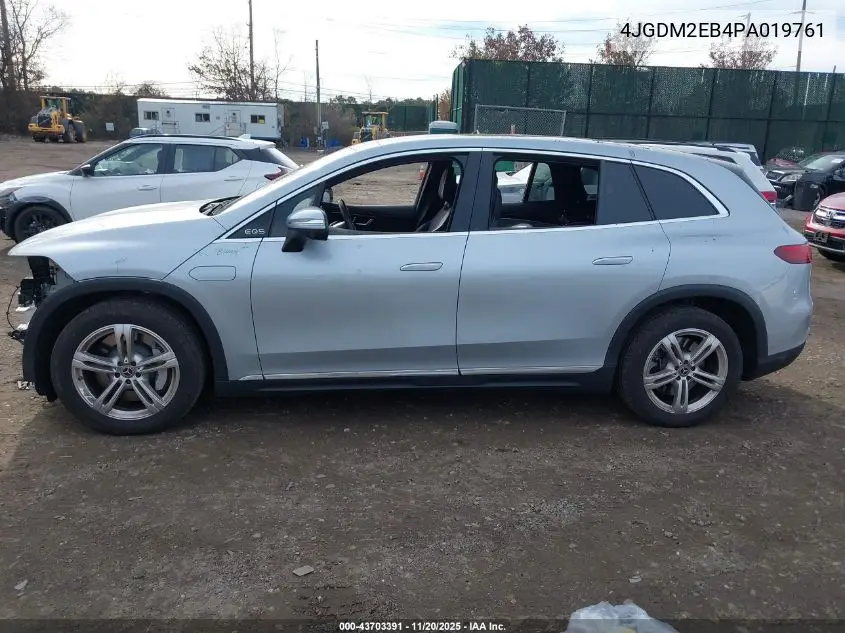 4JGDM2EB4PA019761 2023 Mercedes-Benz Eqs 450 Suv 4Matic