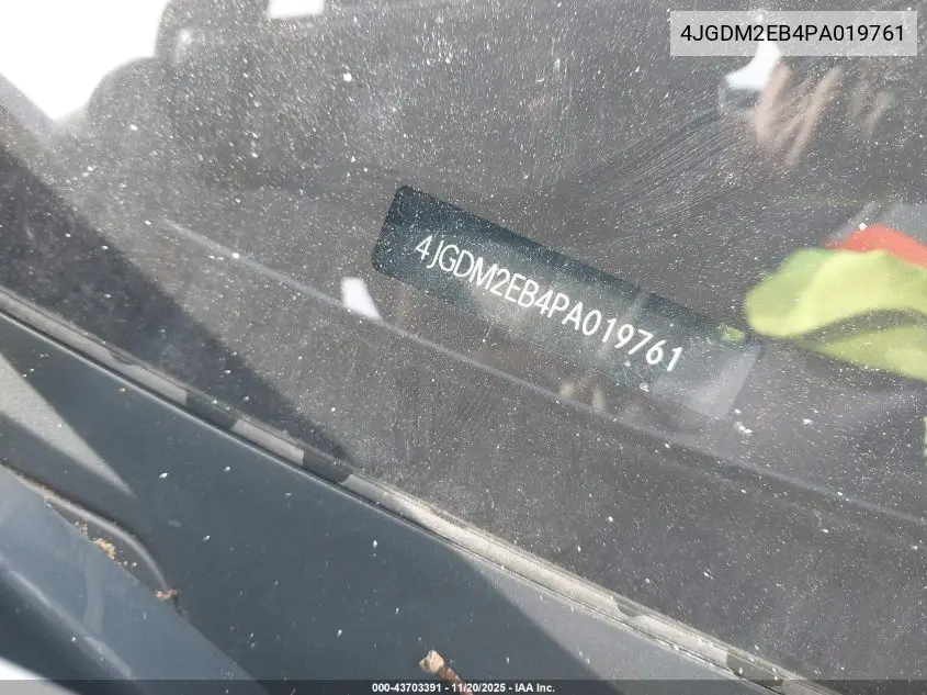 4JGDM2EB4PA019761 2023 Mercedes-Benz Eqs 450 Suv 4Matic