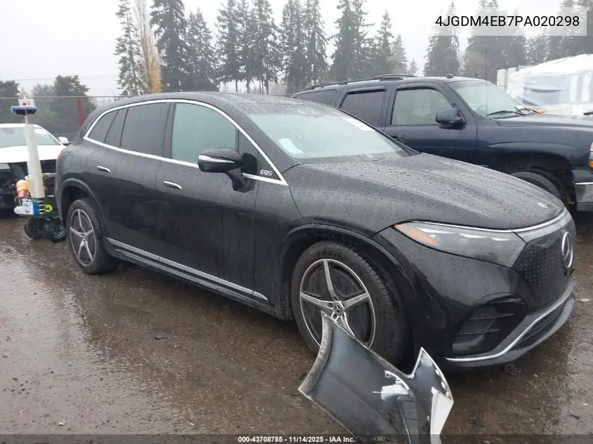 4JGDM4EB7PA020298 2023 Mercedes-Benz Eqs 580 Suv 4Matic
