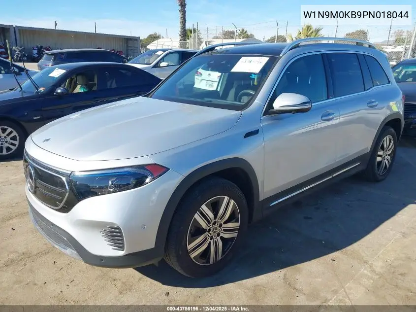 W1N9M0KB9PN018044 2023 Mercedes-Benz Eqb 300 Suv 4Matic