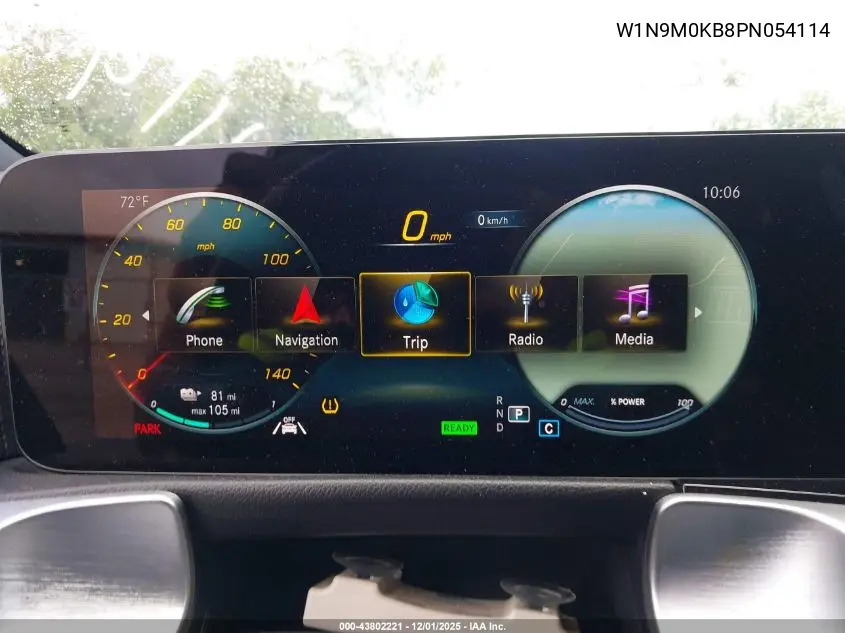 W1N9M0KB8PN054114 2023 Mercedes-Benz Eqb 300 Suv 4Matic