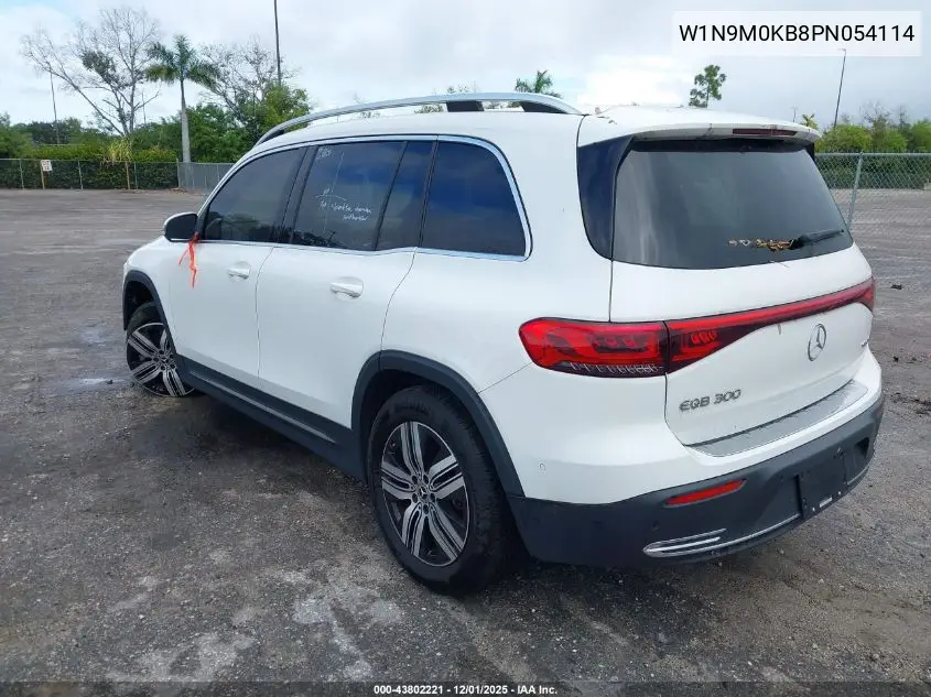 W1N9M0KB8PN054114 2023 Mercedes-Benz Eqb 300 Suv 4Matic