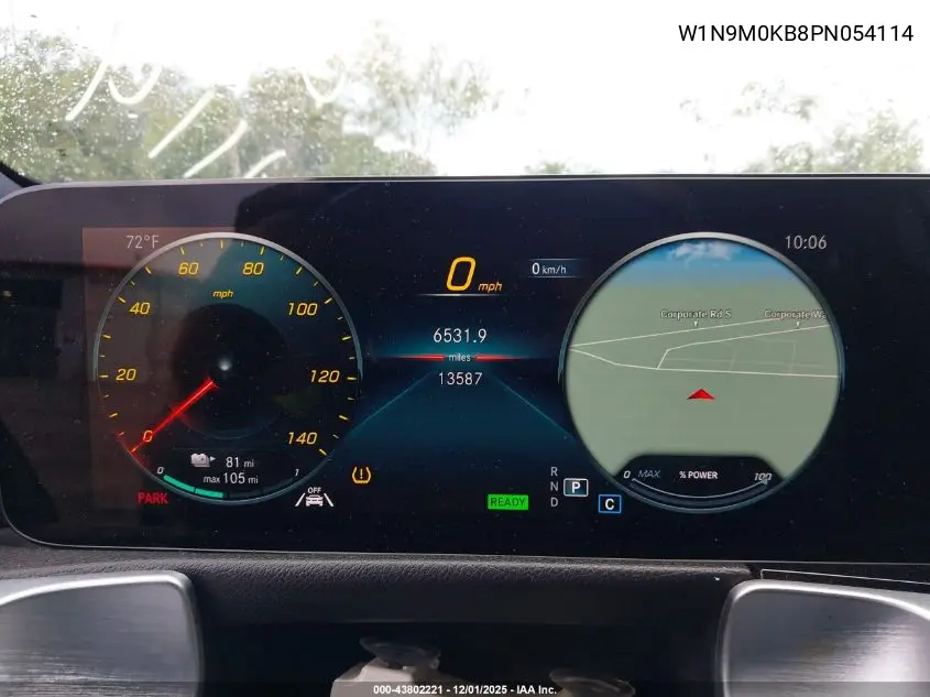 W1N9M0KB8PN054114 2023 Mercedes-Benz Eqb 300 Suv 4Matic