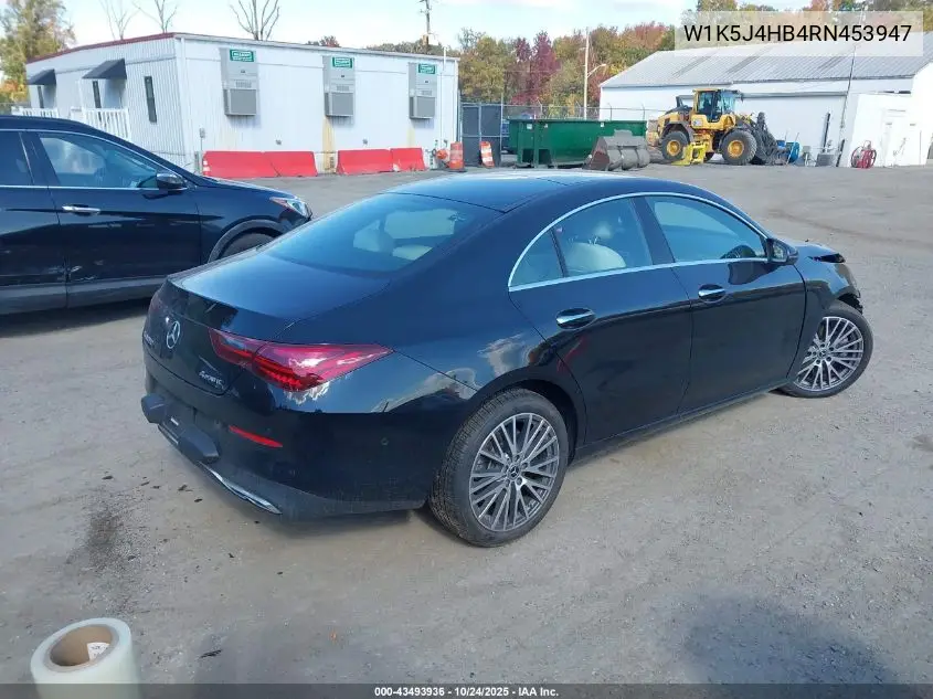 W1K5J4HB4RN453947 2024 Mercedes-Benz Cla 250 Coupe 4Matic