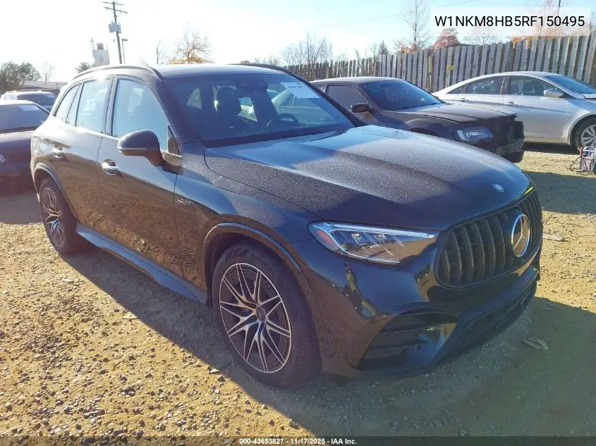 W1NKM8HB5RF150495 2024 Mercedes-Benz Amg Glc 43 4Matic