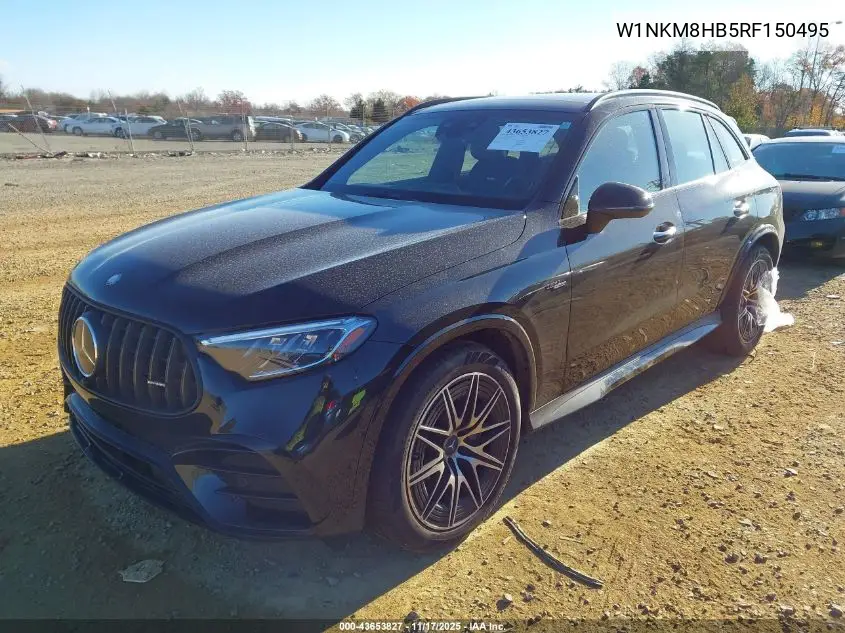W1NKM8HB5RF150495 2024 Mercedes-Benz Amg Glc 43 4Matic