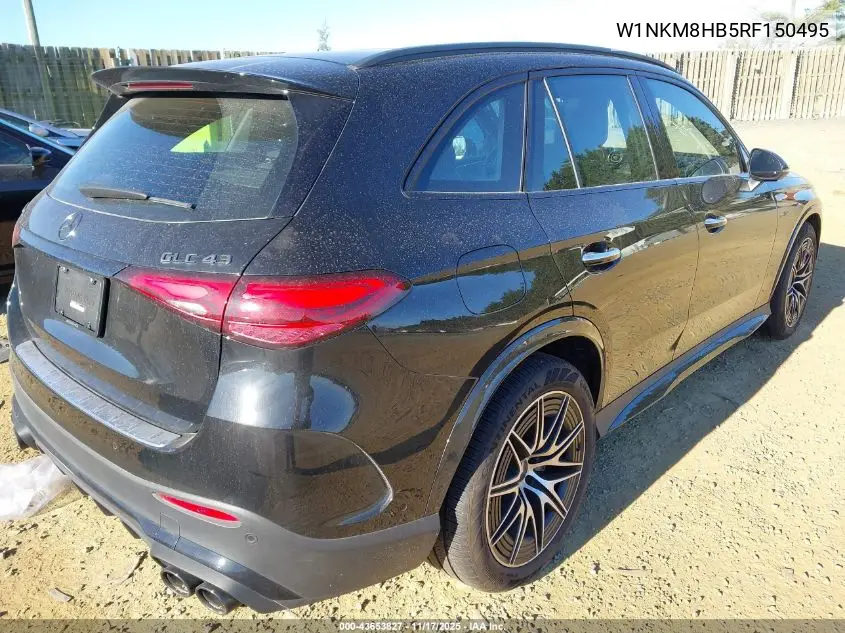W1NKM8HB5RF150495 2024 Mercedes-Benz Amg Glc 43 4Matic