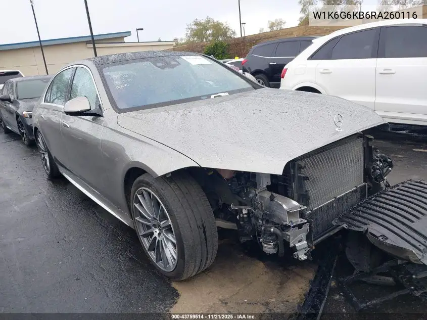 W1K6G6KB6RA260116 2024 Mercedes-Benz S 580E 4Matic