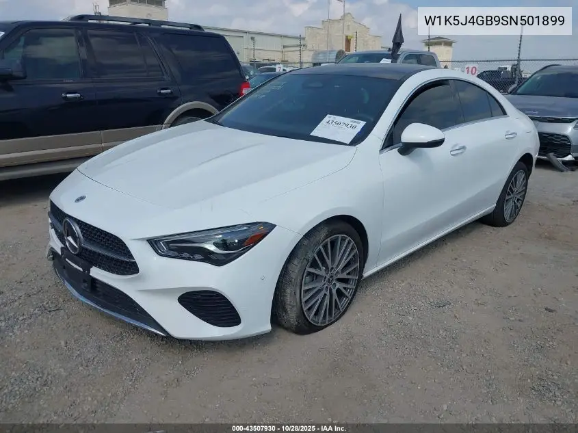 W1K5J4GB9SN501899 2025 Mercedes-Benz Cla 250 Coupe