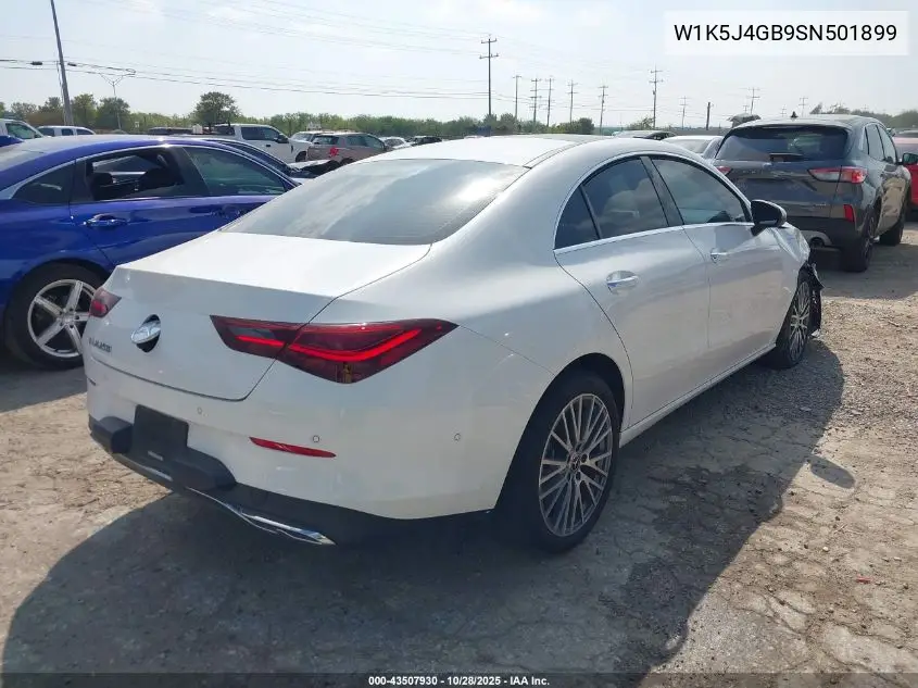 W1K5J4GB9SN501899 2025 Mercedes-Benz Cla 250 Coupe