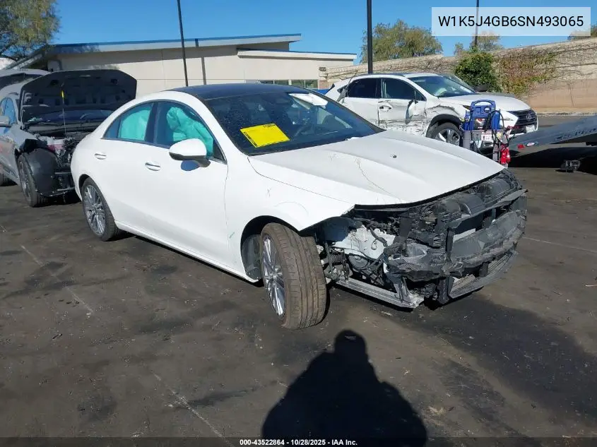 W1K5J4GB6SN493065 2025 Mercedes-Benz Cla 250 Coupe