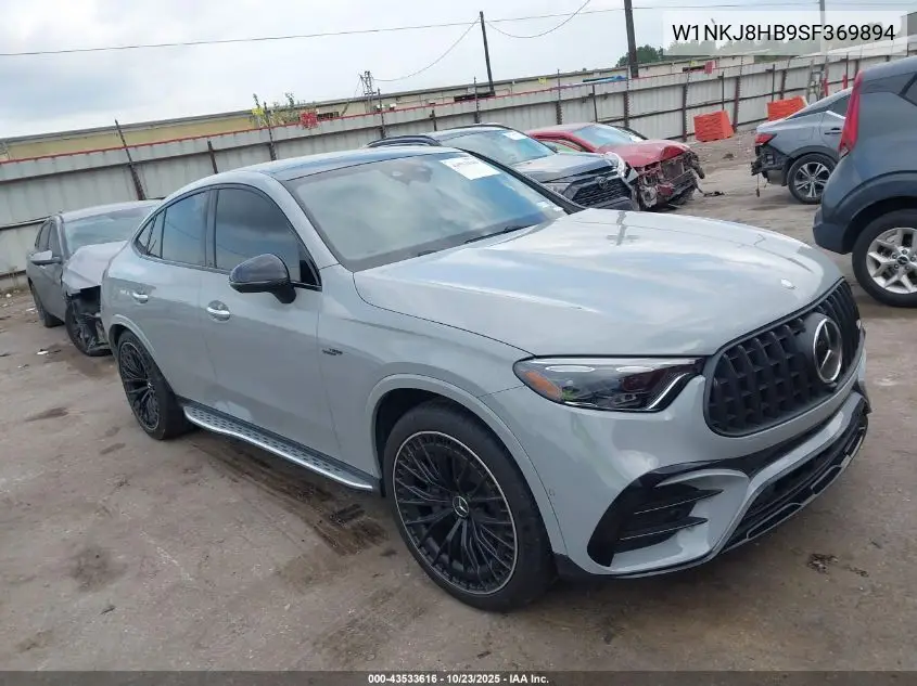 W1NKJ8HB9SF369894 2025 Mercedes-Benz Amg Glc 43 Coupe 4Matic