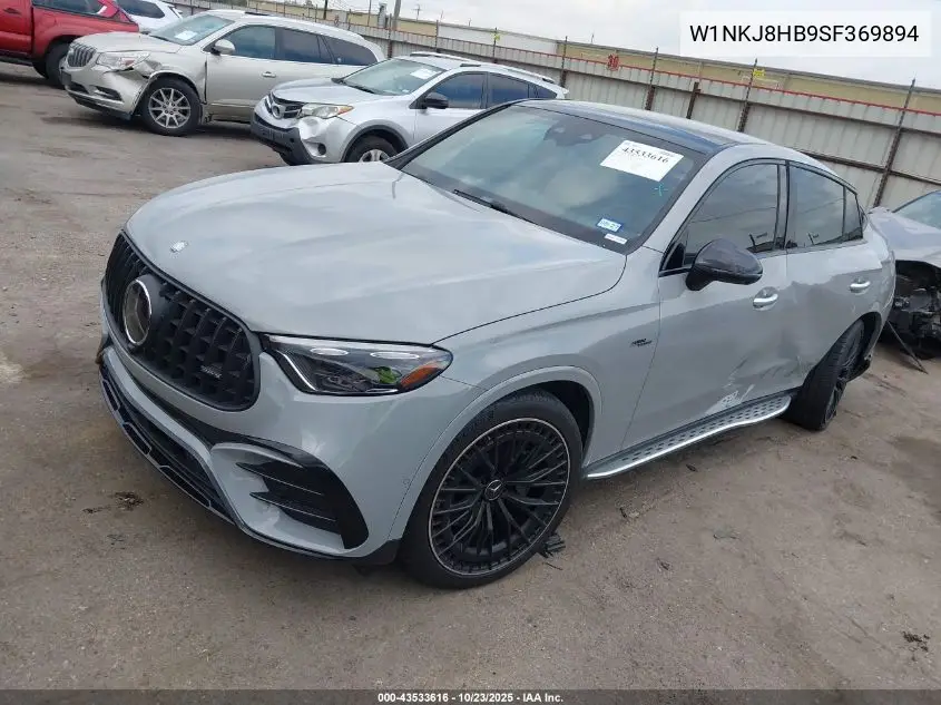 W1NKJ8HB9SF369894 2025 Mercedes-Benz Amg Glc 43 Coupe 4Matic